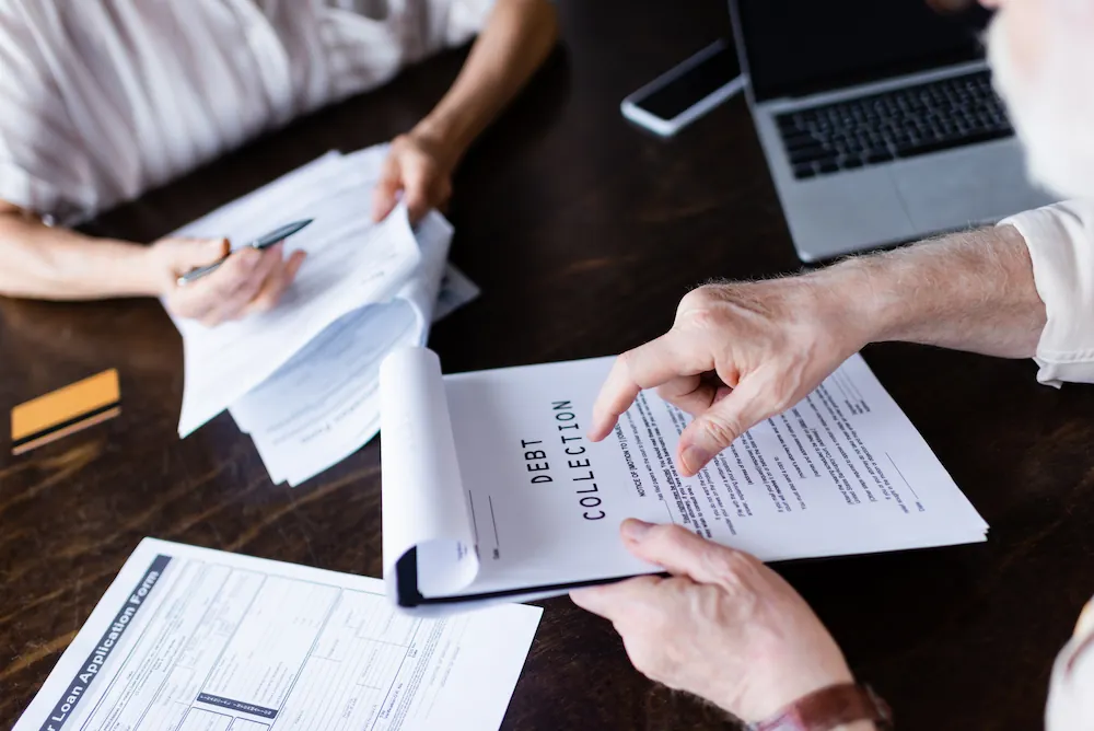 discussing debt collection and the need to Refinance Credit Card Debt